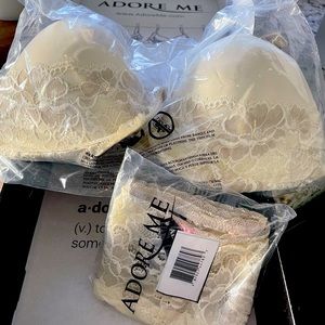 Panty and Bra set from Adore Me. Beautiful set! Brand New!!!